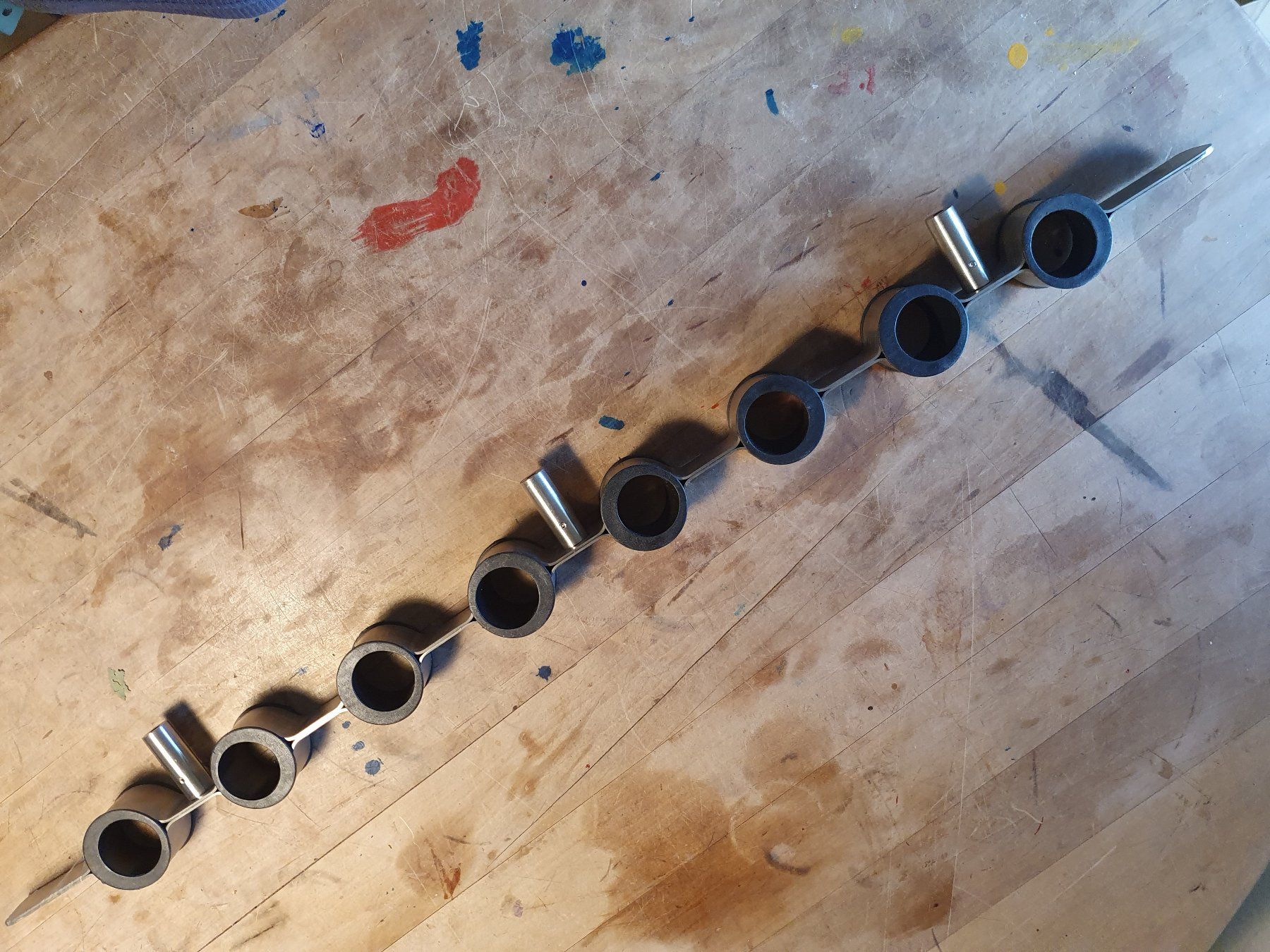 Portabottiglie: Weinflaschenhalter Edelstahl – Usato da Zürich venduto da loosebone