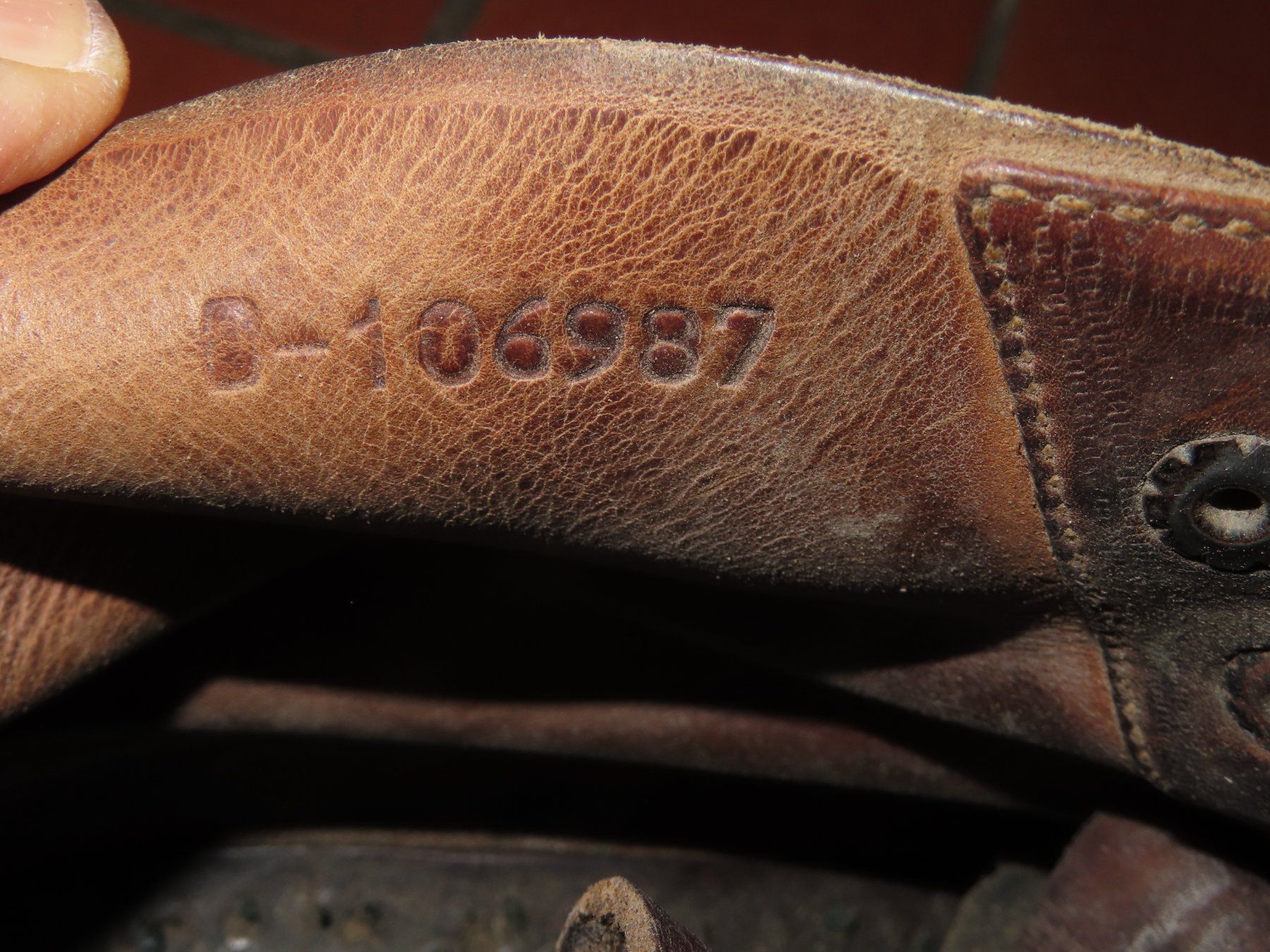 Schweizer Armee Uniformi: Militärschuh Nagelschuhe, – Usato da Grenchen venduto da sunflyer01 7