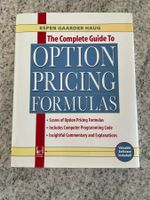 The Complete Guide to Option Pricing Formulas - E. G. Haug