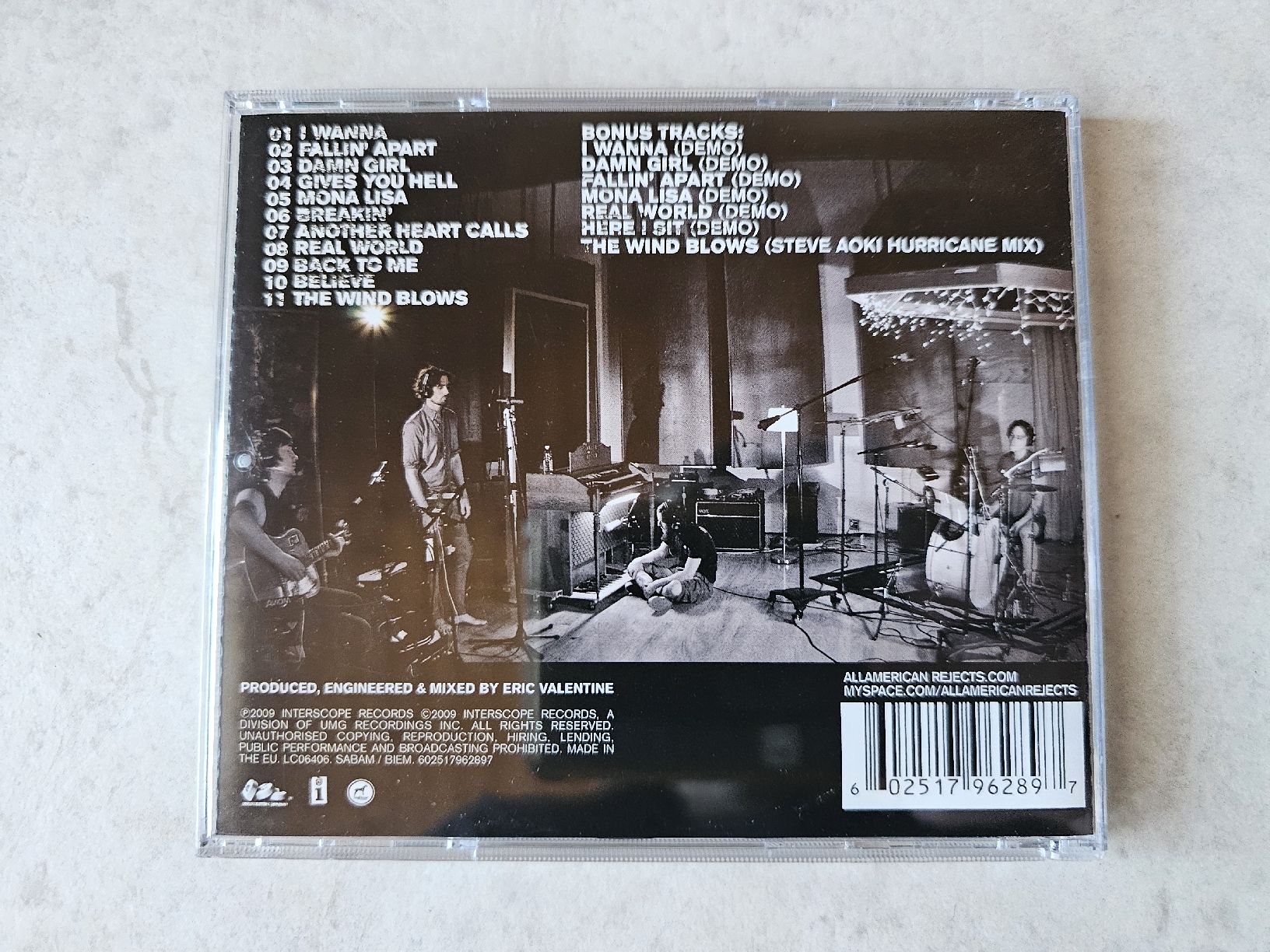 CD: The All American Rejects  -  When The World Comes Down – Usato da Schneisingen venduto da backstore24 1