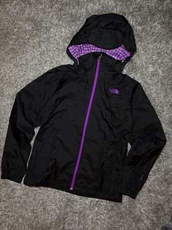 The North Face HyVent Jacket black purple