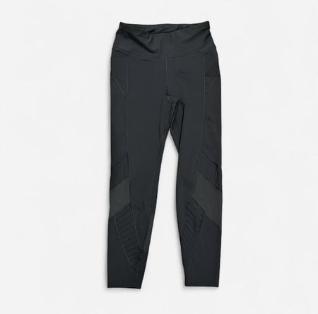 Olive green sports leggings
