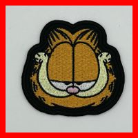 Garfield Aufnäher Badge Aufbügler Katze Lasagne FIlm Comic