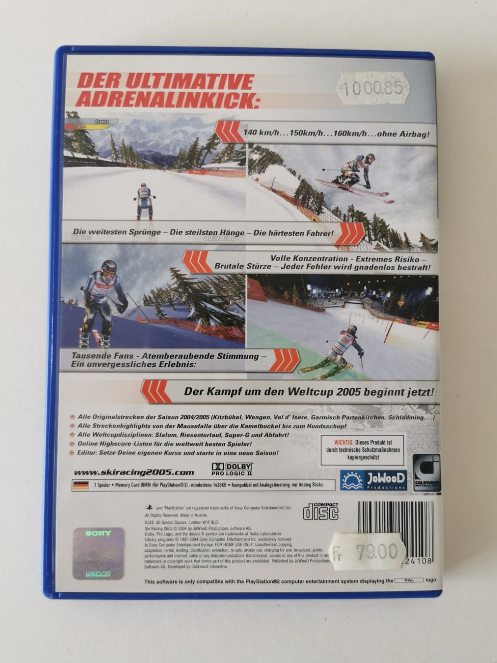 Giochi: Ps 2 - Ski Racing 2005 – Usato da Lenzburg venduto da eyworld 2
