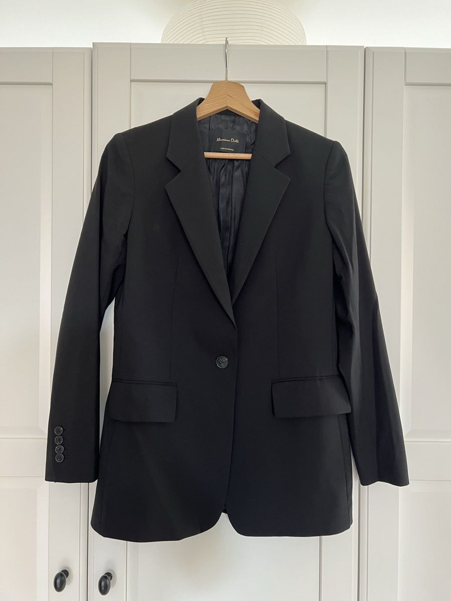 Massimo Dutti Completi & Tailleur: Massimo Dutti Blazer schwarz Grösse 36 – Usato da Zürich venduto da jasi031