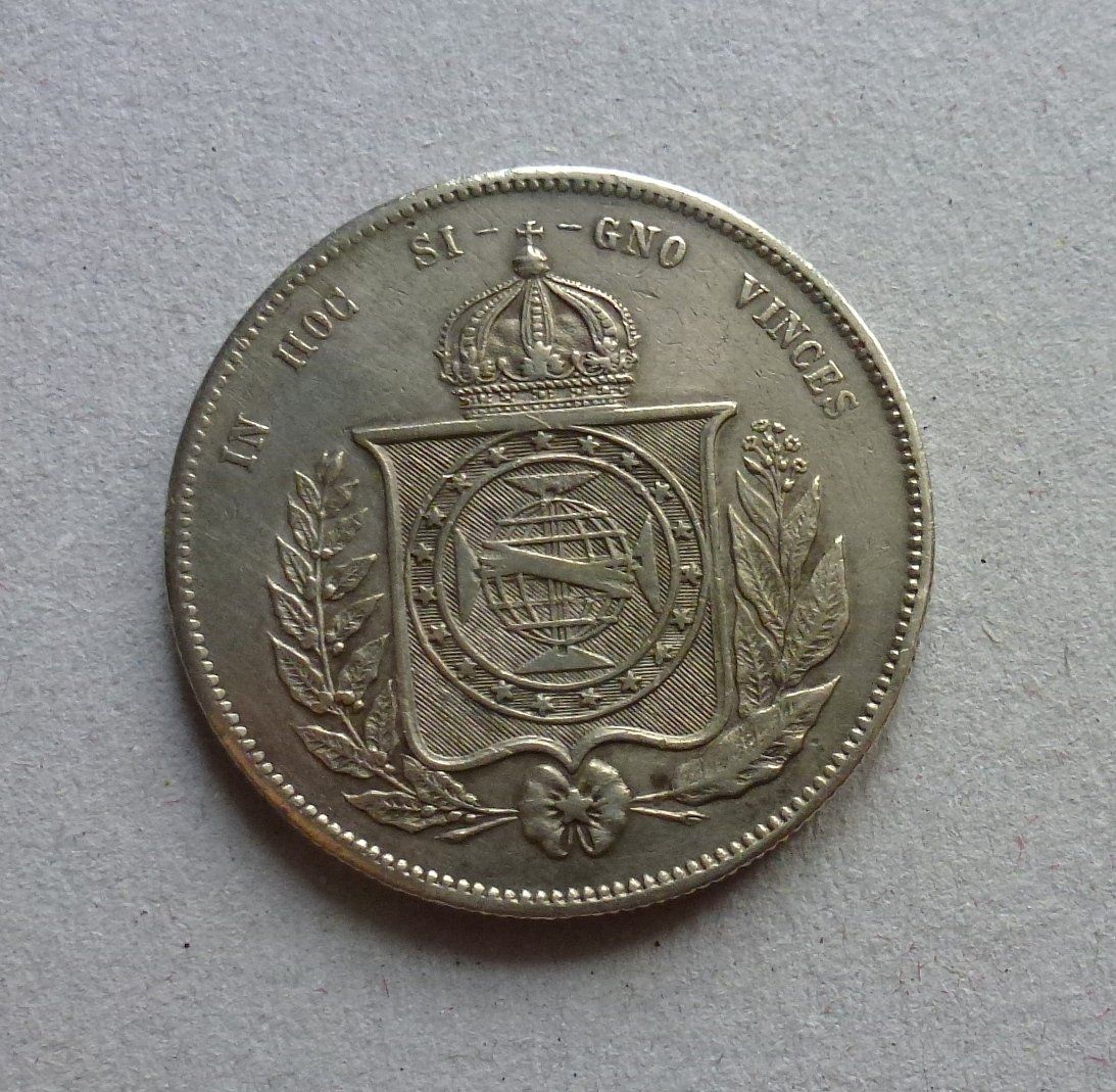 Tutti le monete: Brasilien ++ 2000 Reis 1853 – Usato da Walkringen venduto da Casablanca777 1