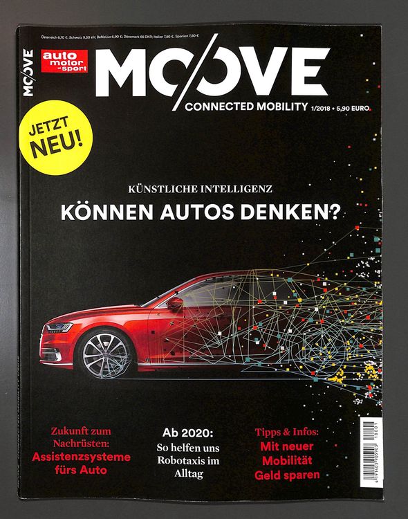 auto motor und sport MOOVE - CONNECTED MOBILITY 1/2018 (Neu (gemäss ...