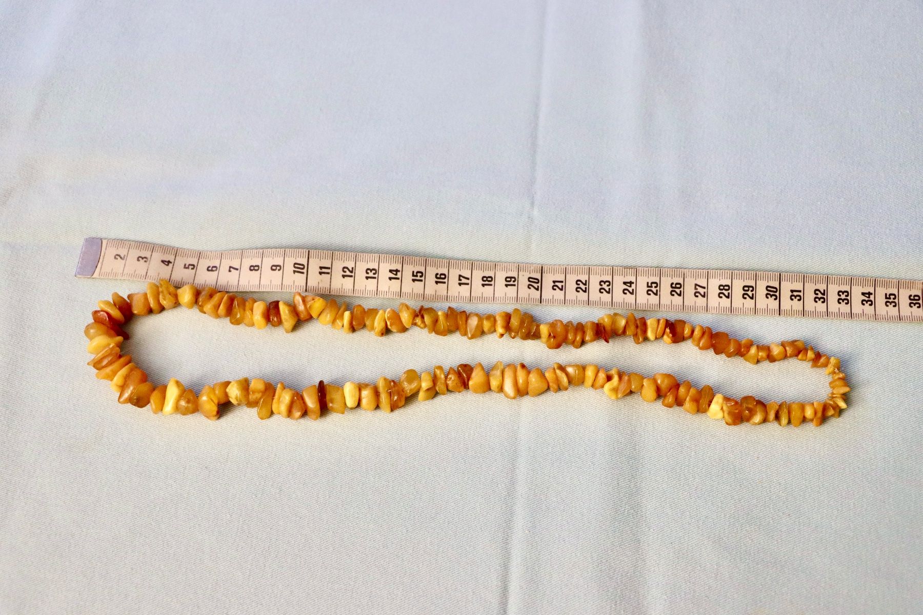 Catenine: Bernsteinkette ca. 66 cm , 43 gr – Usato da Rheinfelden venduto da Floyd5 3