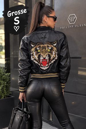 Philipp Plein Jacke Lederjacke!Gr.S !
