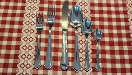 72 faches, edles, leichtes Dessertbesteck Edelstahl 18/10