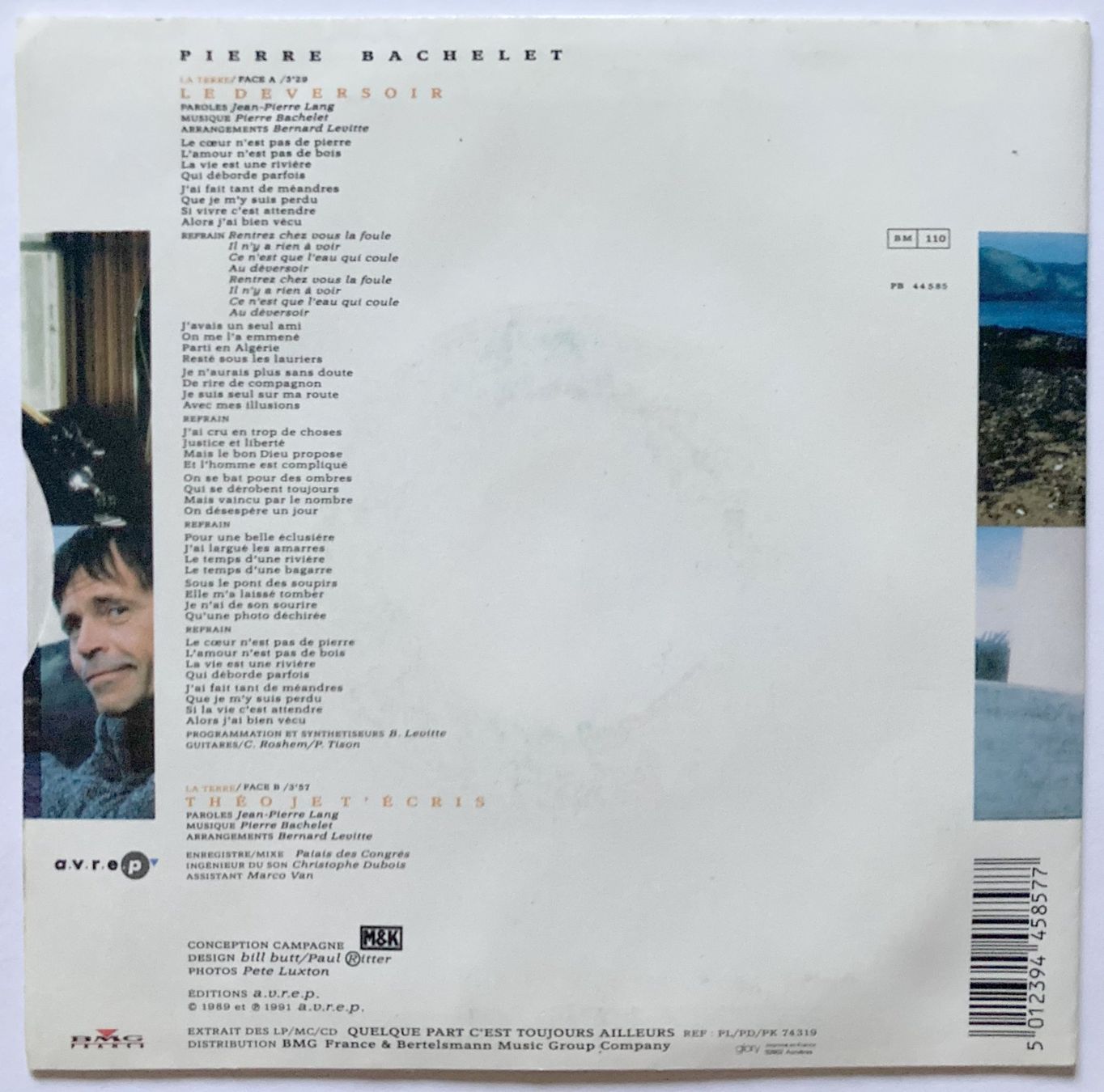 Schallplatten: PIERRE BACHELET - LE DEVERSOIR – Gebraucht aus Bottens von hotter-than-hell 1