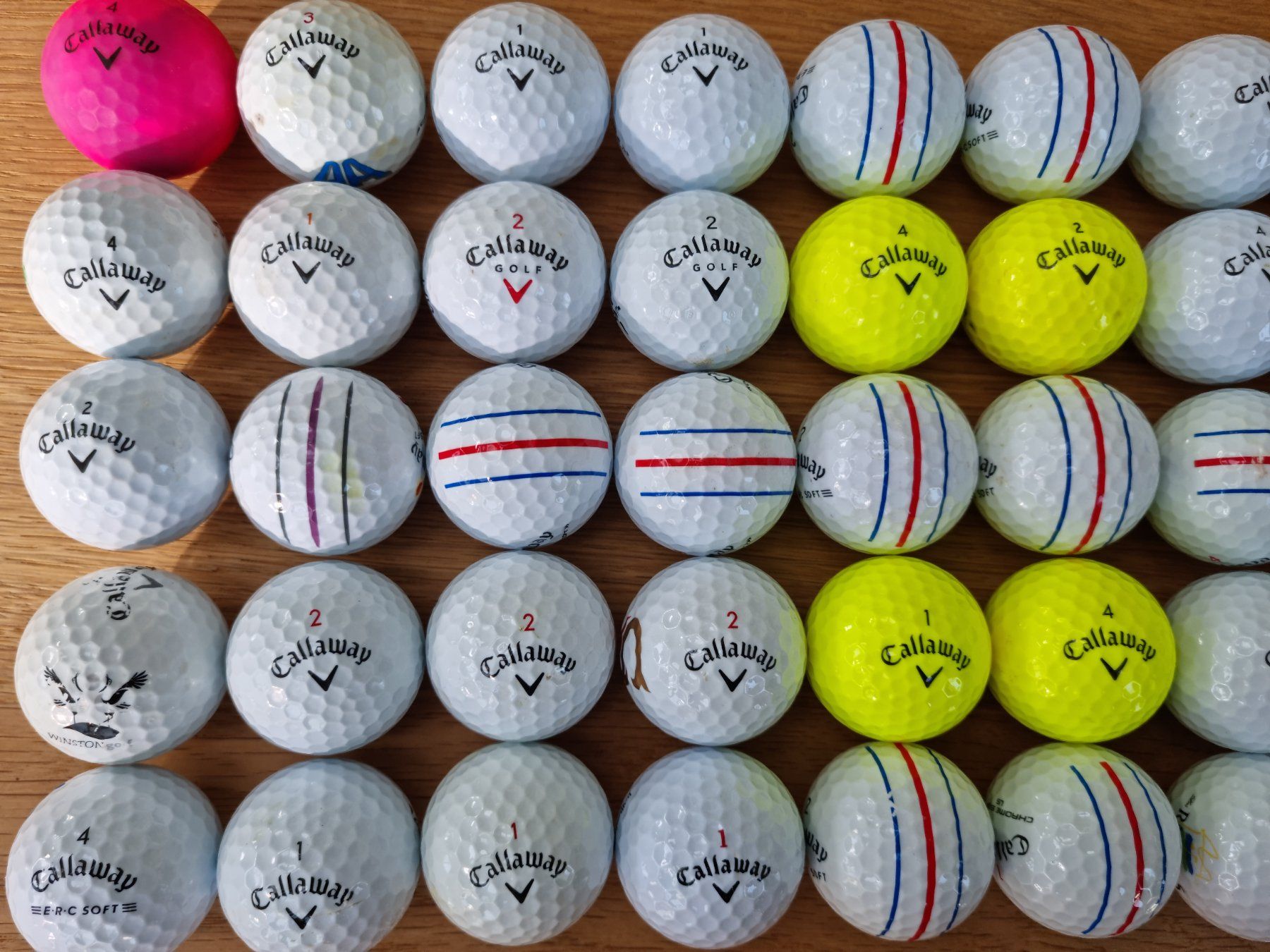 Callaway Bälle: 50 Callaway Golfbälle – Neu (gemäss Beschreibung) aus Bad Ragaz von  1