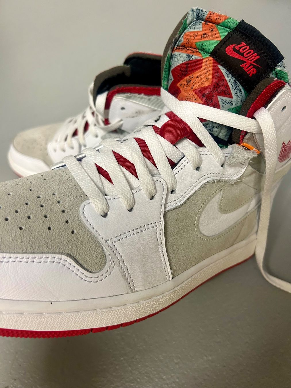 Nike Air Jordan 1 Zoom CMFT ‚Hare‘, Grösse 46 (Gebraucht) in Illnau für ...