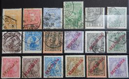 Portugal ex. Kat. 125-155 (*)/gest. 1895/1910