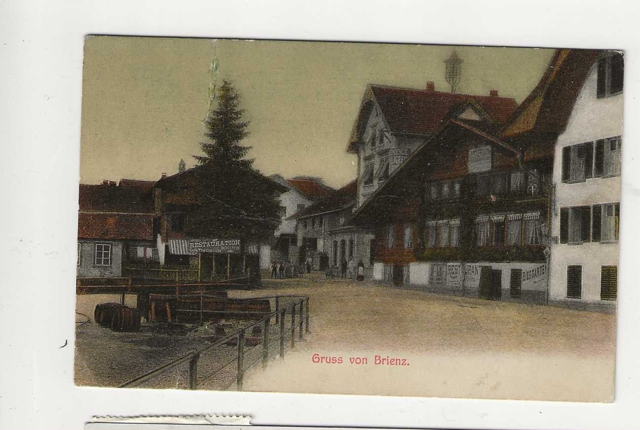 Ansichtskarten: Brienz, 1901 – Gebraucht aus Spiez von Niesen20