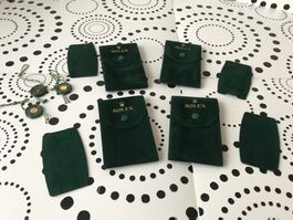 ROLEX LOT - 4x ETUIS TRANSPORTS, 3x STICKS CHRONOMETER !!!