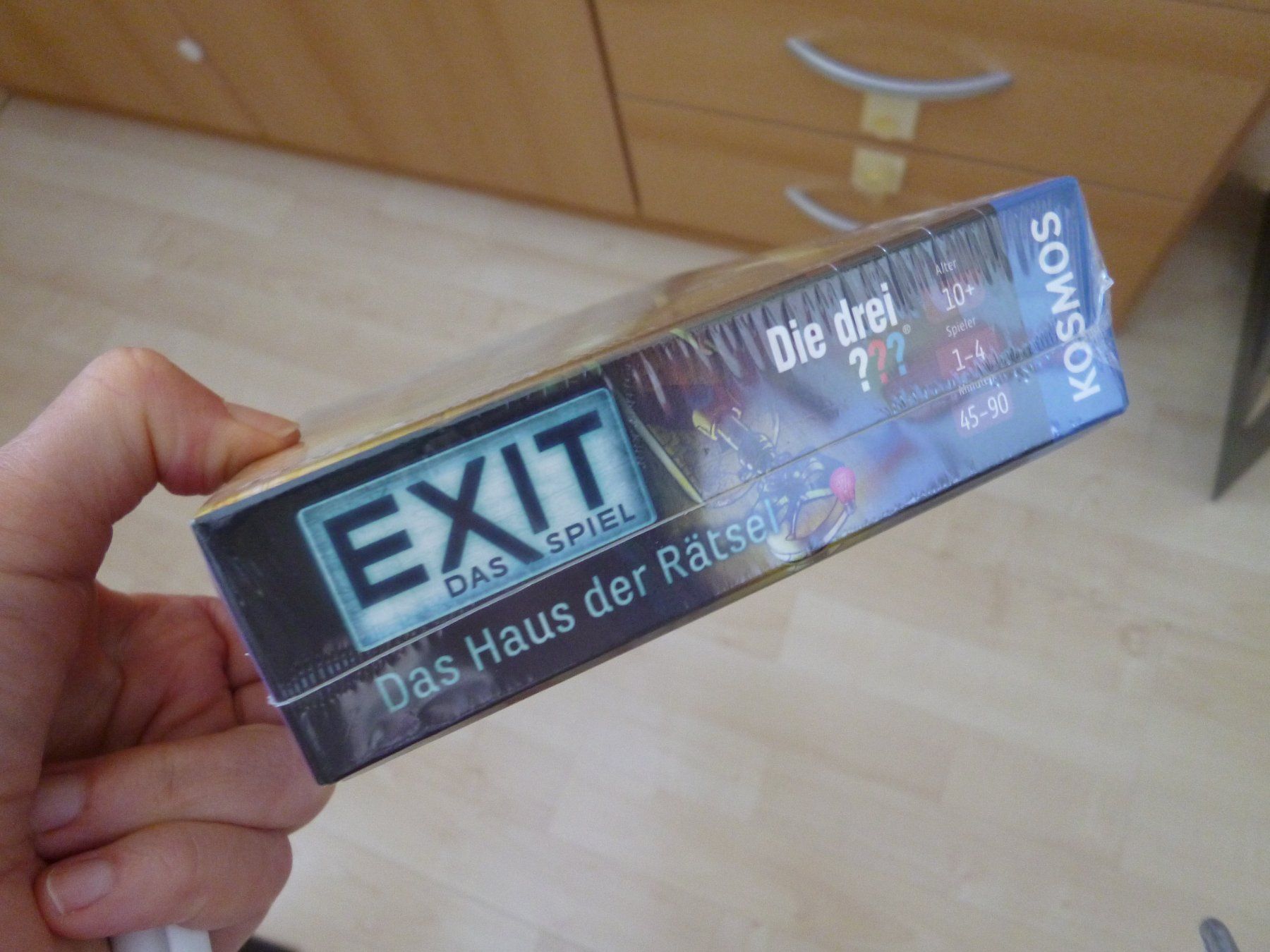 Kosmos Spiele: Die drei ??? Exit das spiel  Das Haus der Rätsel  LEVEL Eins – Neu und originalverpackt aus Dättlikon von Mamakuga 2