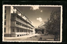 AK Arosa, am Grand-Hotel, 1926