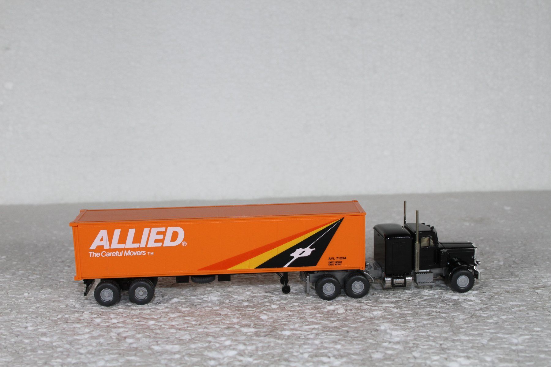 Wiking Modellautos: Wiking Sattelzug Peterbilt ALLED mit Chromteilen – Gebraucht aus Triesen von gleis8 3