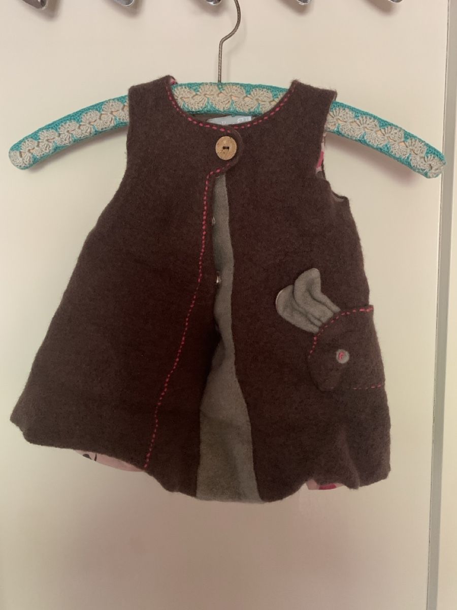 Vestiti & Gonne: Warm Wollkleid / Röckli Gr. 86  – Usato da Laufen venduto da Nivo33