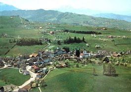 MENZINGEN Flugaufnahme mit Pilatus