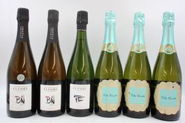 3x FLEURY Champagner/ 1x Villa Conchi Schaumwein (26072269Z)