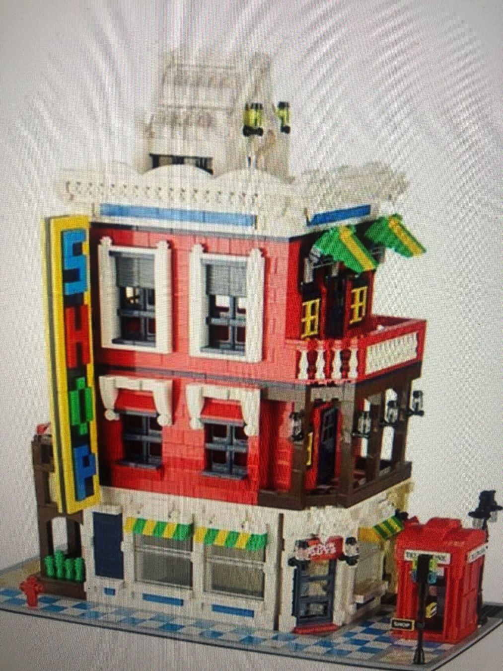 Kit di costruzioni: Wange - Corner Store-Klemmbausteine – Nuovo e nell'imballaggio originale da Pratteln venduto da Dollshop 2