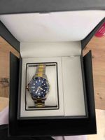 Louis XVI Mirabeau Automatikuhr Herren Stahl Blau