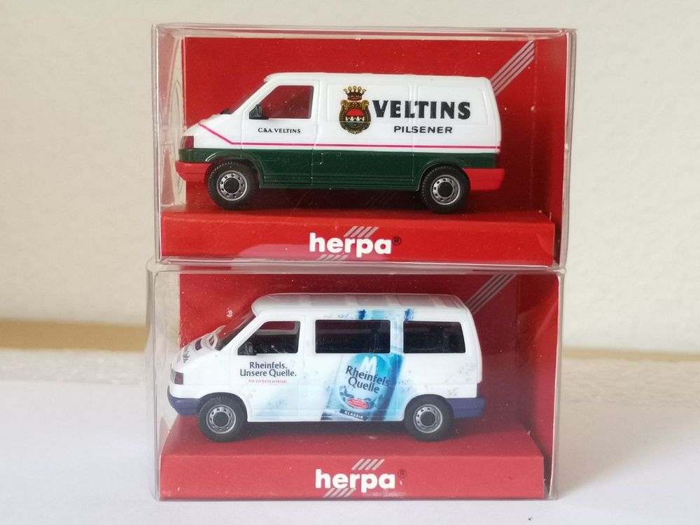 Herpa 1:87 VW T4 Bus/T4 Kasten Veltins | Kaufen auf Ricardo