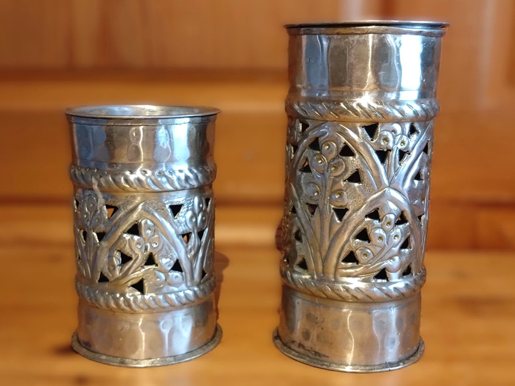 Portacandele: Teelichthalter Orientalisch 2Stk. – Usato da Lyssach venduto da YYZ10