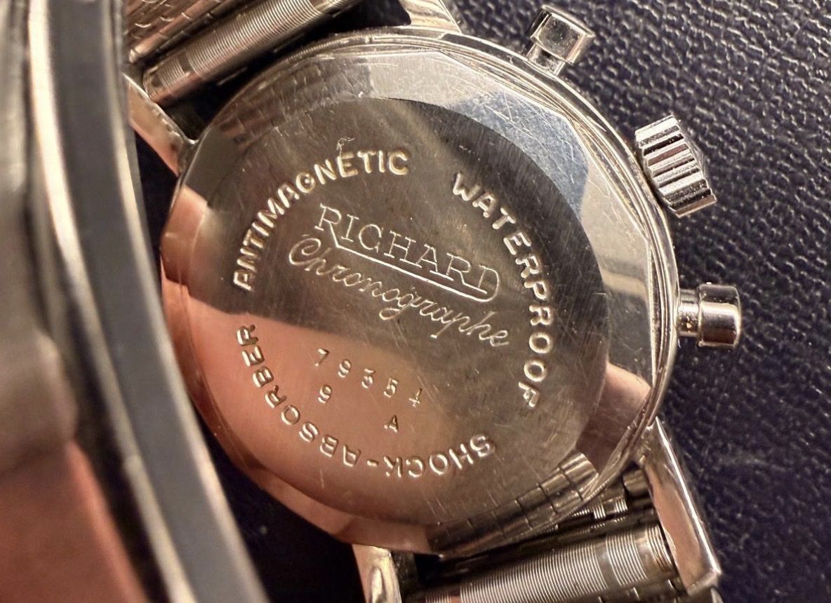 Valjoux Orologi: Montre Richard Chronographe Valjoux 23 – Usato da Versoix venduto da Rambo_Watch_Sarl 3