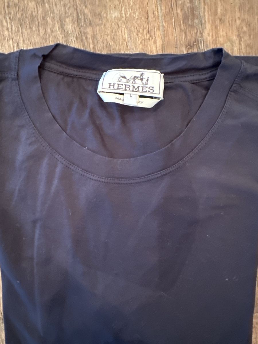 Hermès T-shirts: Hermes t-shirt size L – D'occasion à Cologny par pichi26 1