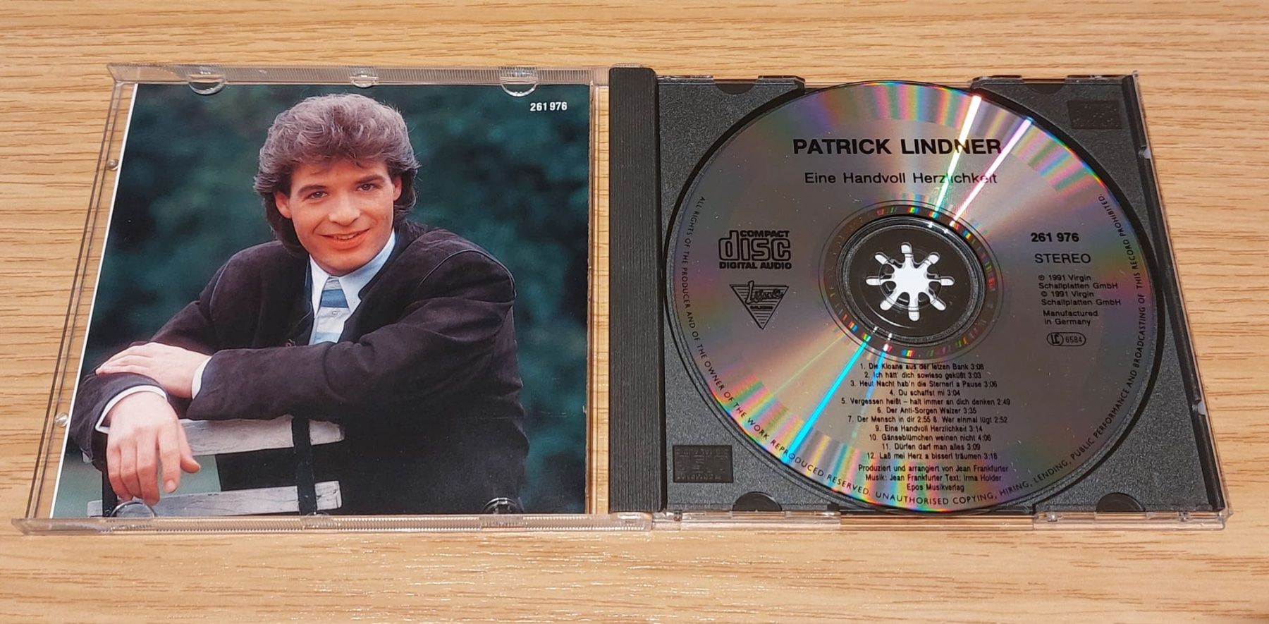 CD: CD - Patrick Lindner - Eine Handvoll Herzlichkeit. – Usato da Urtenen-Schönbühl venduto da Kahru 1