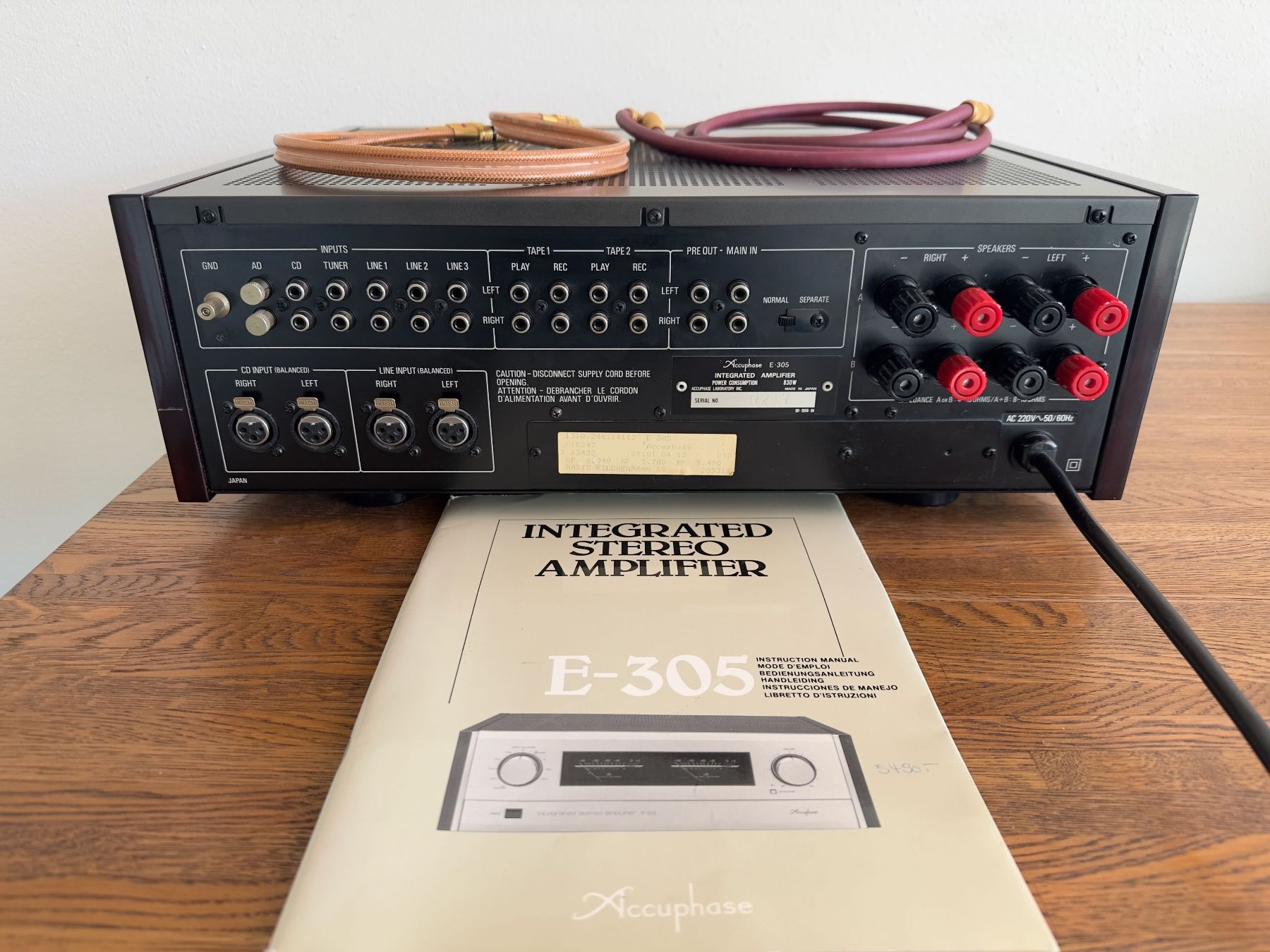 Accuphase Amplificatori: Accuphase E-305 – Usato da Steffisburg venduto da ragazzobravo 2