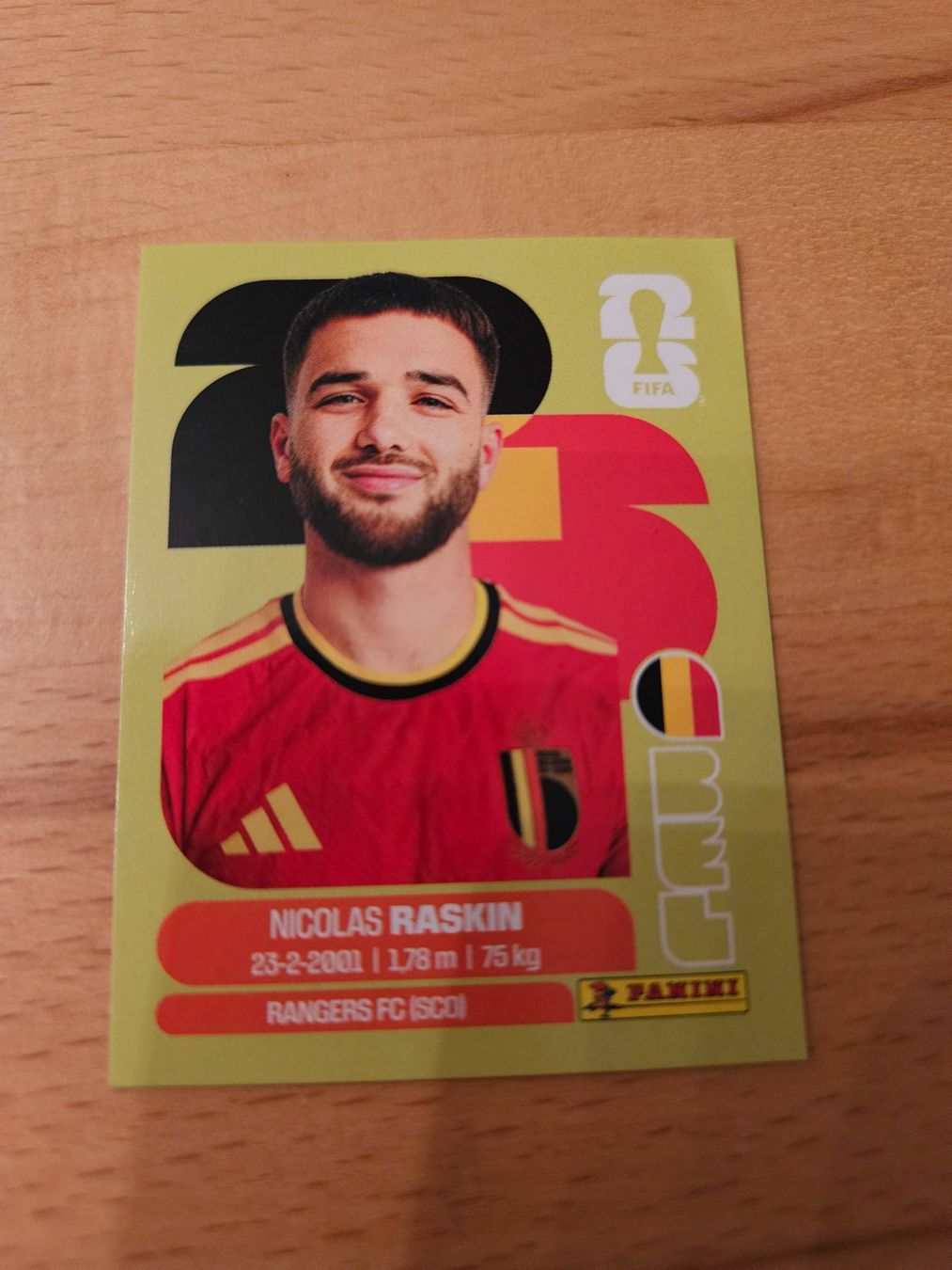 Panini Carte collezionabili: Panini WM 2026 BEL 11 – Nuovo (secondo la descrizione) da Winterthur venduto da melac