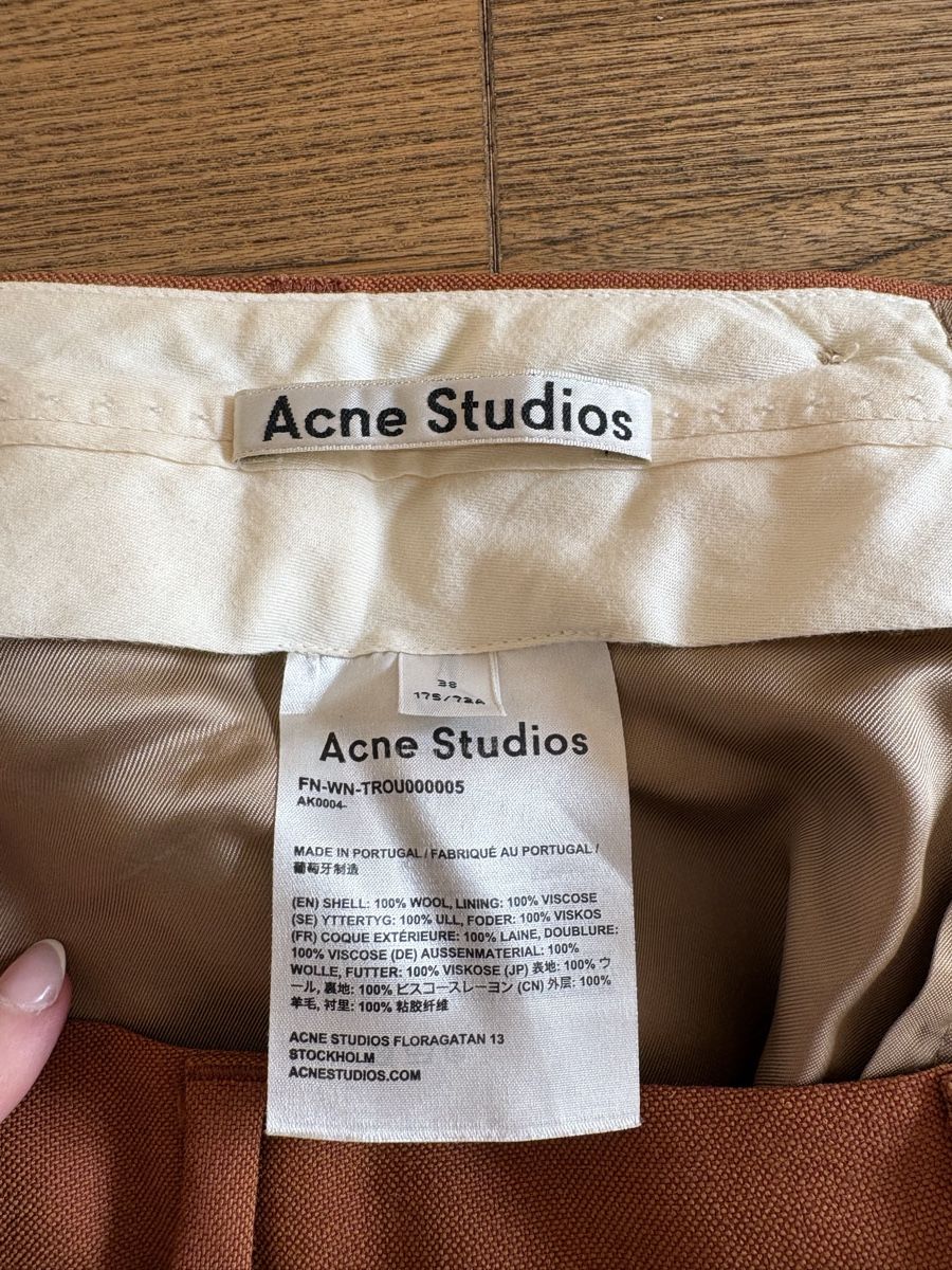 Acne Studios Pantalons: Wollhose von ACNE , 38 – Neuf (Voir description) à Zürich par Altnic 3