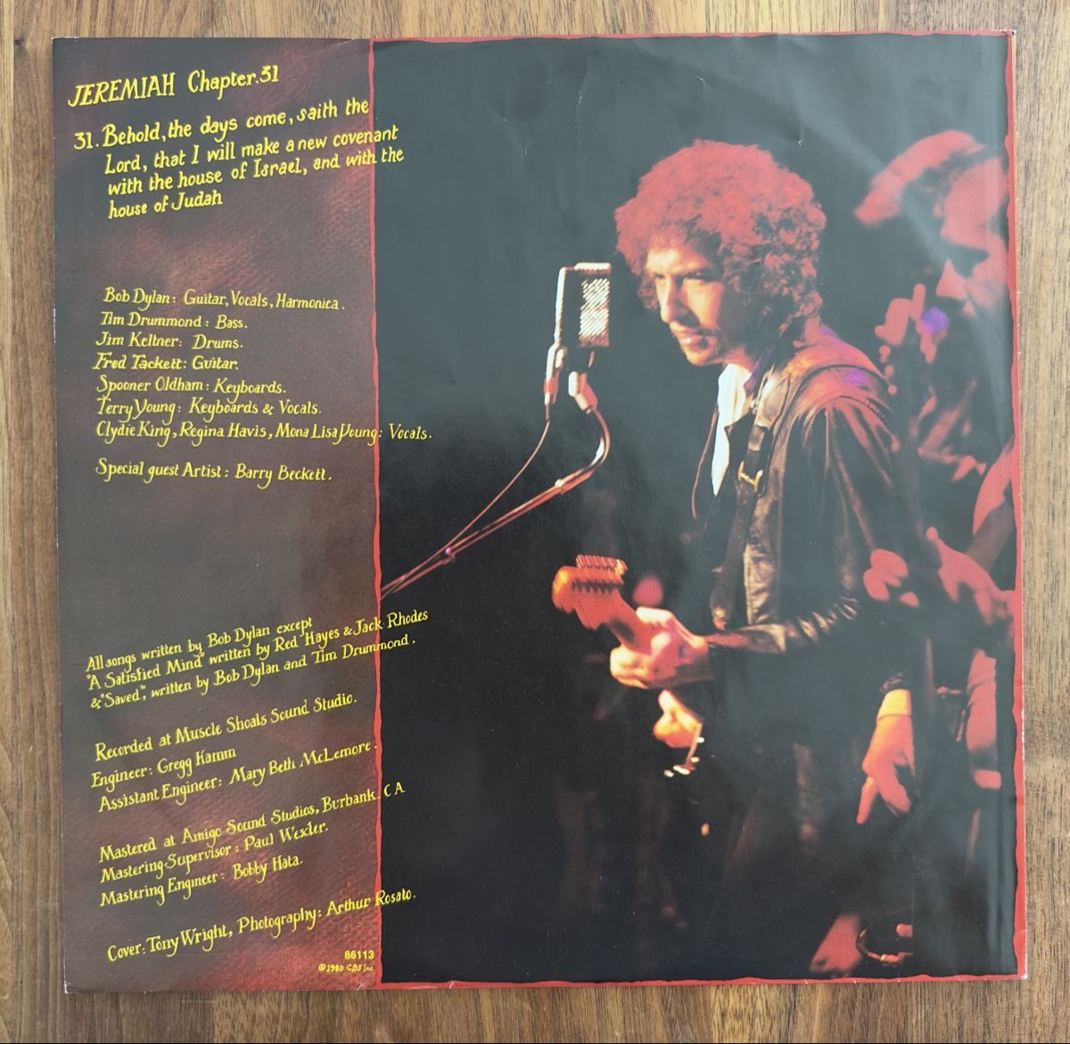 Dischi in vinile: VINYL BOB DYLAN "SAVED" – Usato da Brigerbad venduto da Marcelo79 1