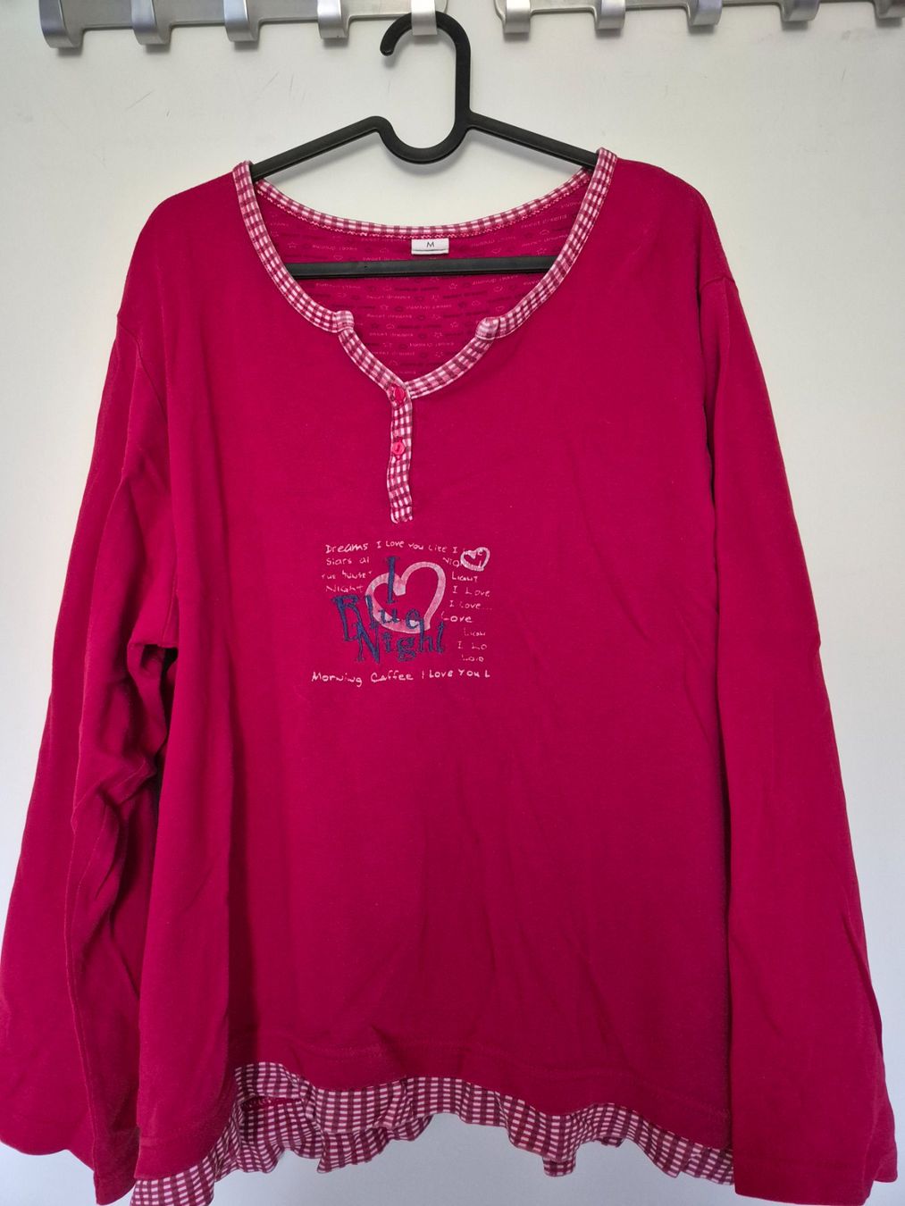 Negligees & Pigiami: rotes Schlafshirt Gr. M, – Nuovo (secondo la descrizione) da Münchenstein venduto da soistes