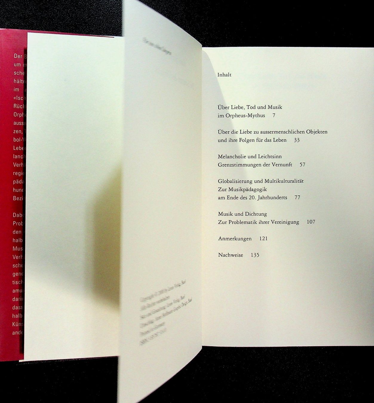 Bücher: Hans Saner Der Schatten des Orpheus GB Lenos EA 2000 – Gebraucht aus Reitnau von Zaomir 4