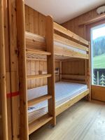 2 x 1 lit superposé avec sommier et matelas de qualité