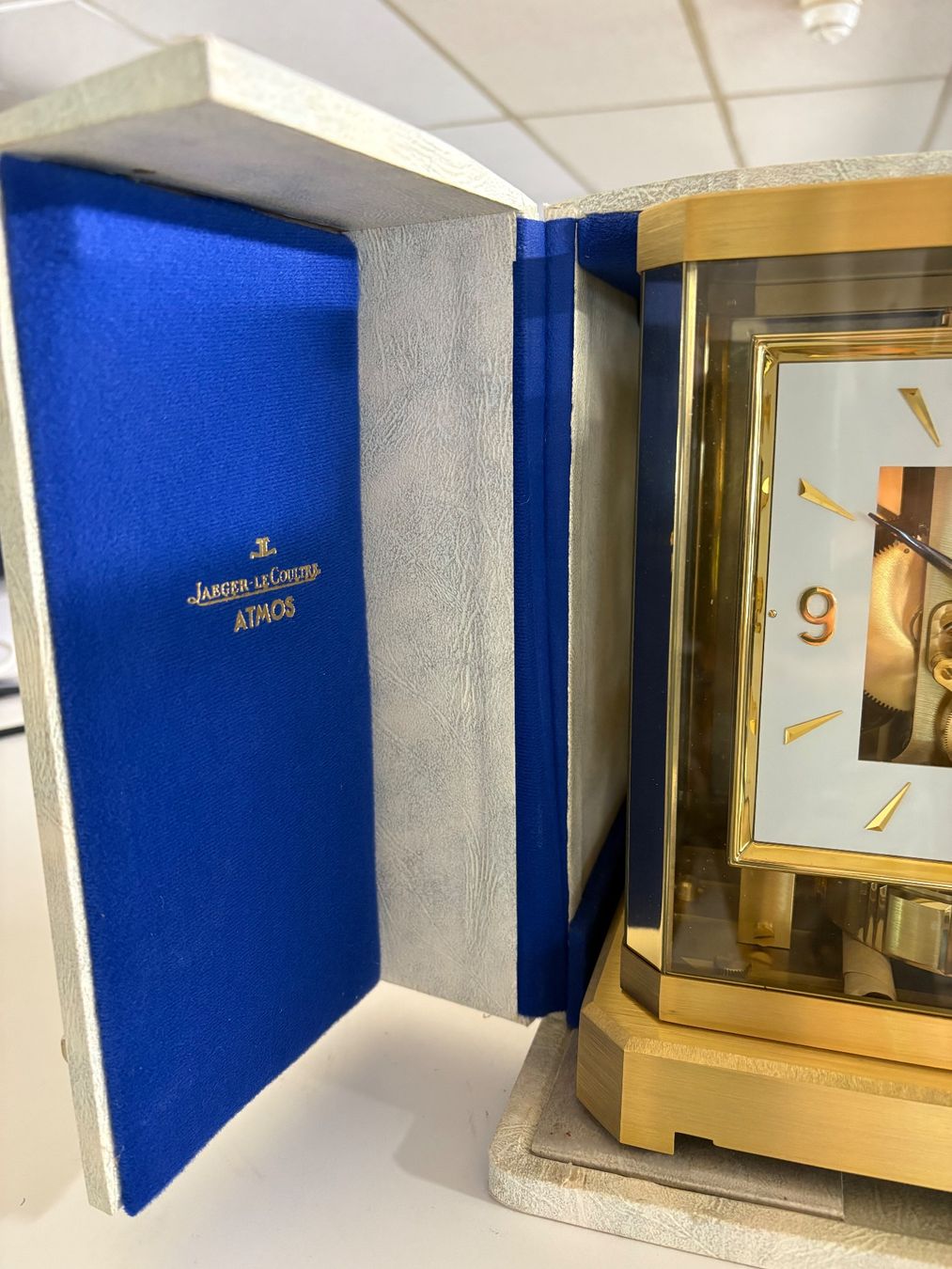 Jaeger-Lecoultre Orologi: Jaeger-Lecoultre Atmos Tischuhr – Usato da Rodels venduto da julietta.libero 5