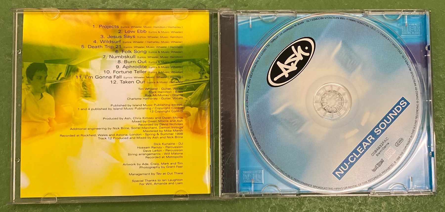 CD: Ash: Nu-Clear Sounds – Usato da Basel venduto da Ostschweiz06 1