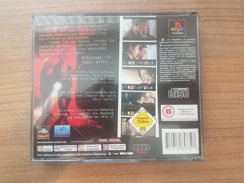 Sony Giochi: The X-Files – Usato da Winterthur venduto da Men_in_black 1