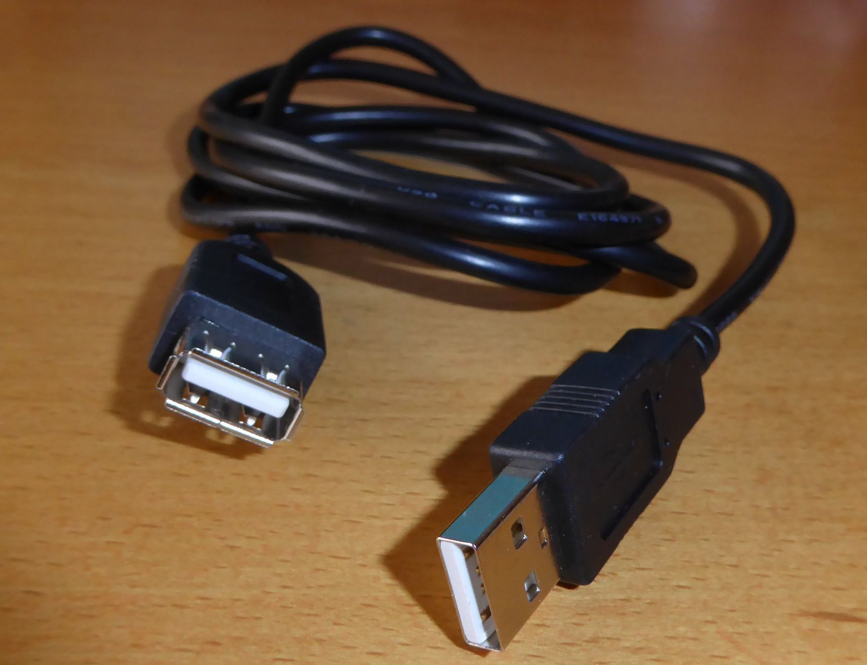 Kabel: USB 2.0 Kabel A — A, 105 cm lang – Gebraucht aus Spreitenbach von Turbo_1105 1