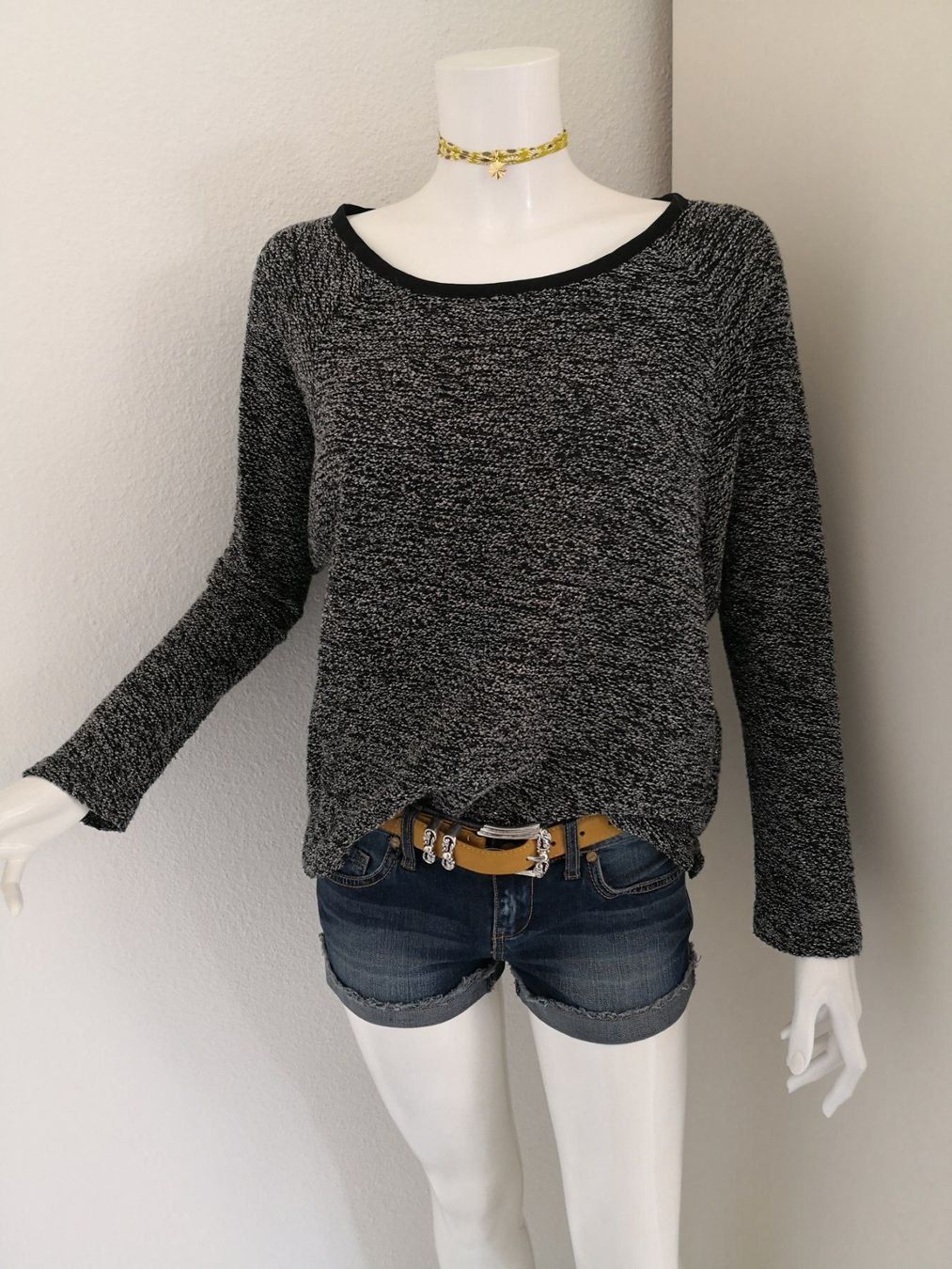 Mango Maglioni & Felpe: 🤩MANGO STRICK PULLOVER ANTRAZIT & SILBERFADEN NEU & D&G P. – Nuovo (secondo la descrizione) da Olten venduto da Naja-Twins-Twins 6