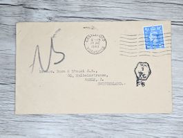 CL06 Enveloppe + Timbre England 1949