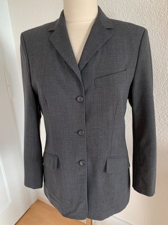 Greiff Damen Blazer, Gr. 40, Dunkelgrau