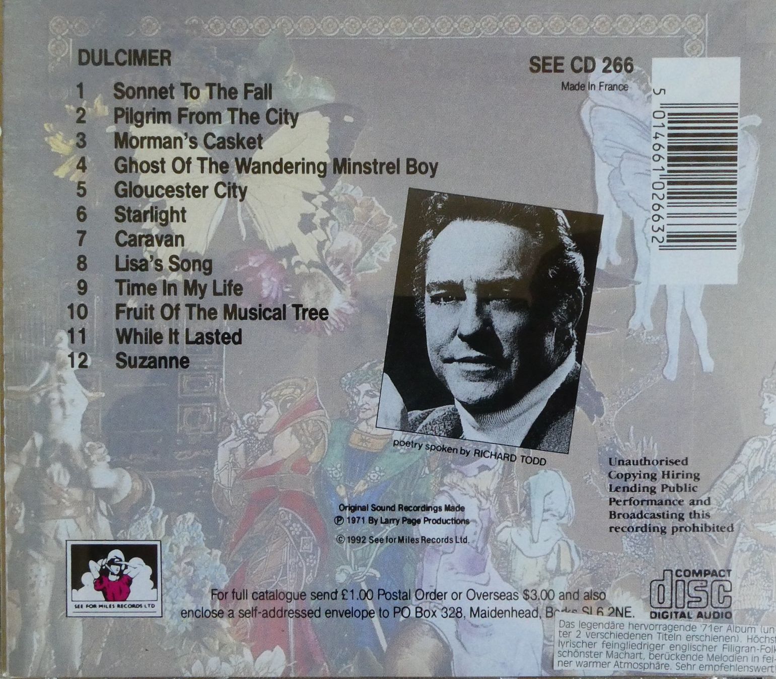 CDs: Dulcimer – Neuf (Voir description) à Jegenstorf par Ak50 1