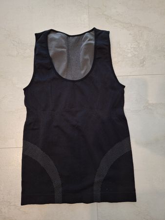 Schwarz Sportshirt / Funktionsshirt Gr. L