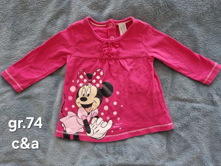Langarm Shirt grösse 74 Minnie Maus